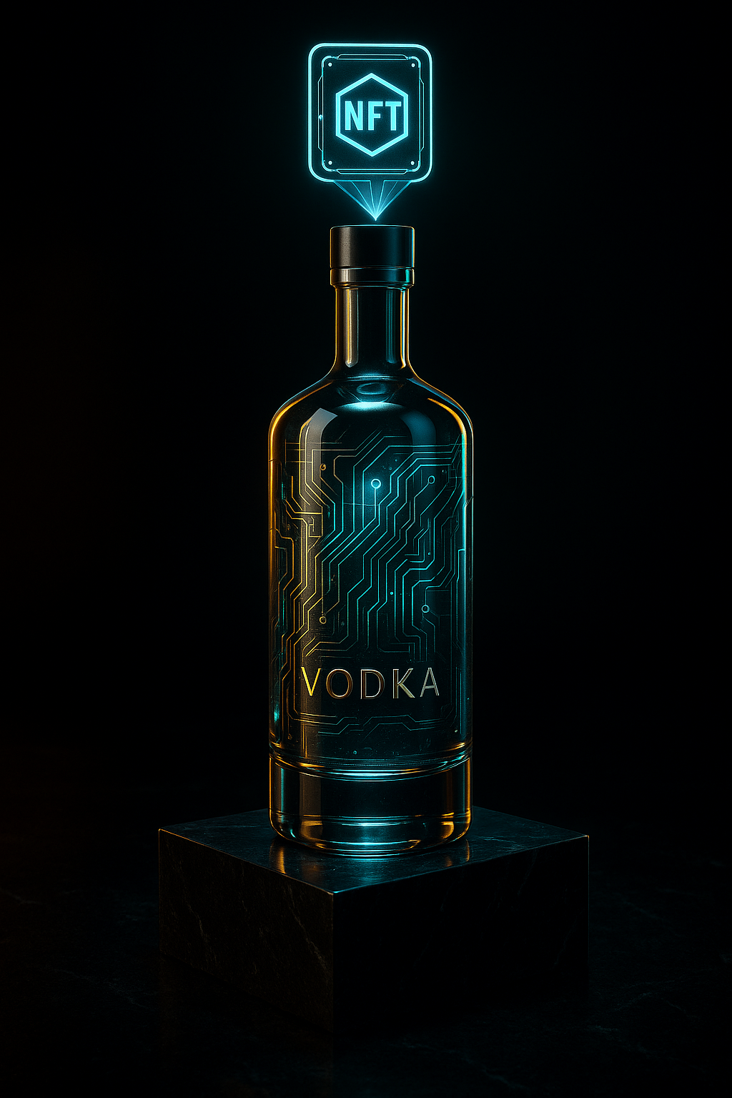 NFT-Verified Bottles artwork