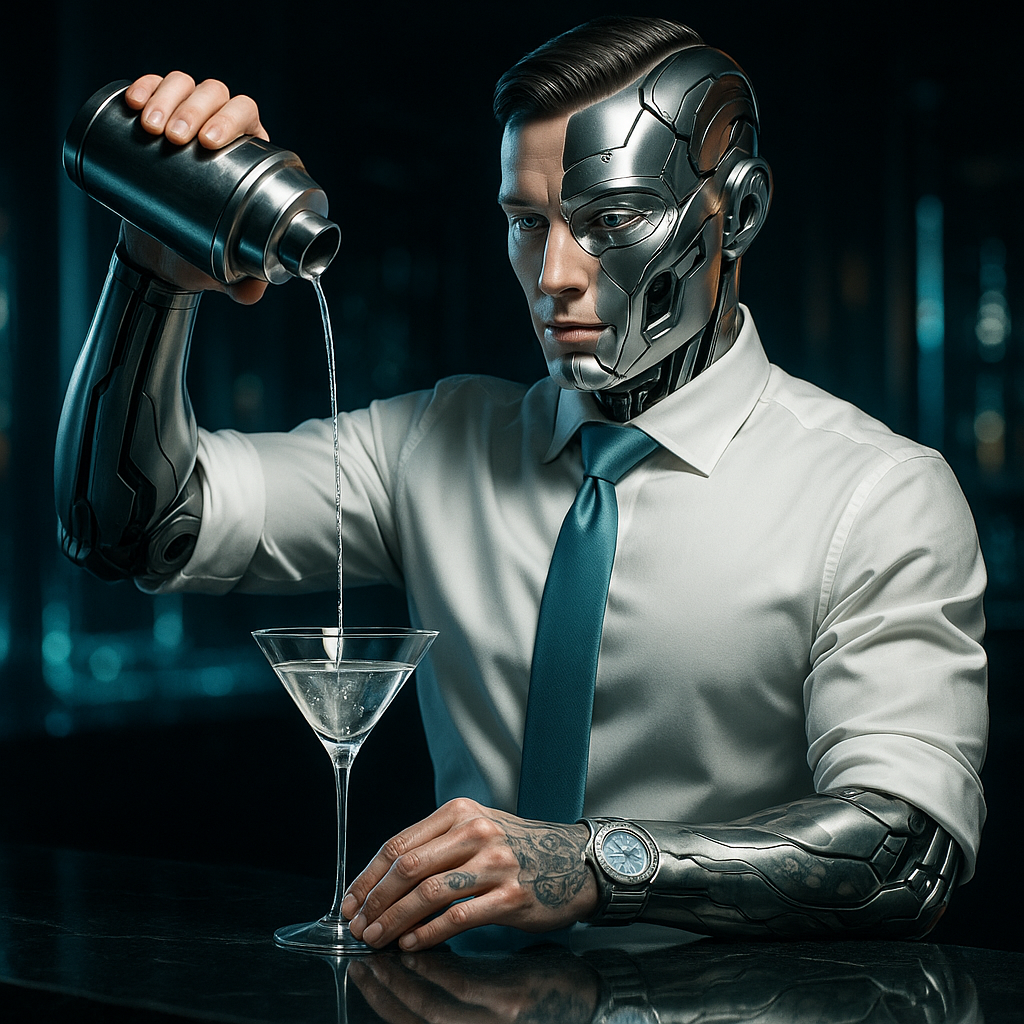 AI Bartender concept artwork